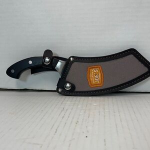Joe's Jeans Black Kitchen Knife with Sheath